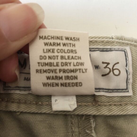 Merona Mens Khaki Shorts Size 36 - Picture 10 of 12